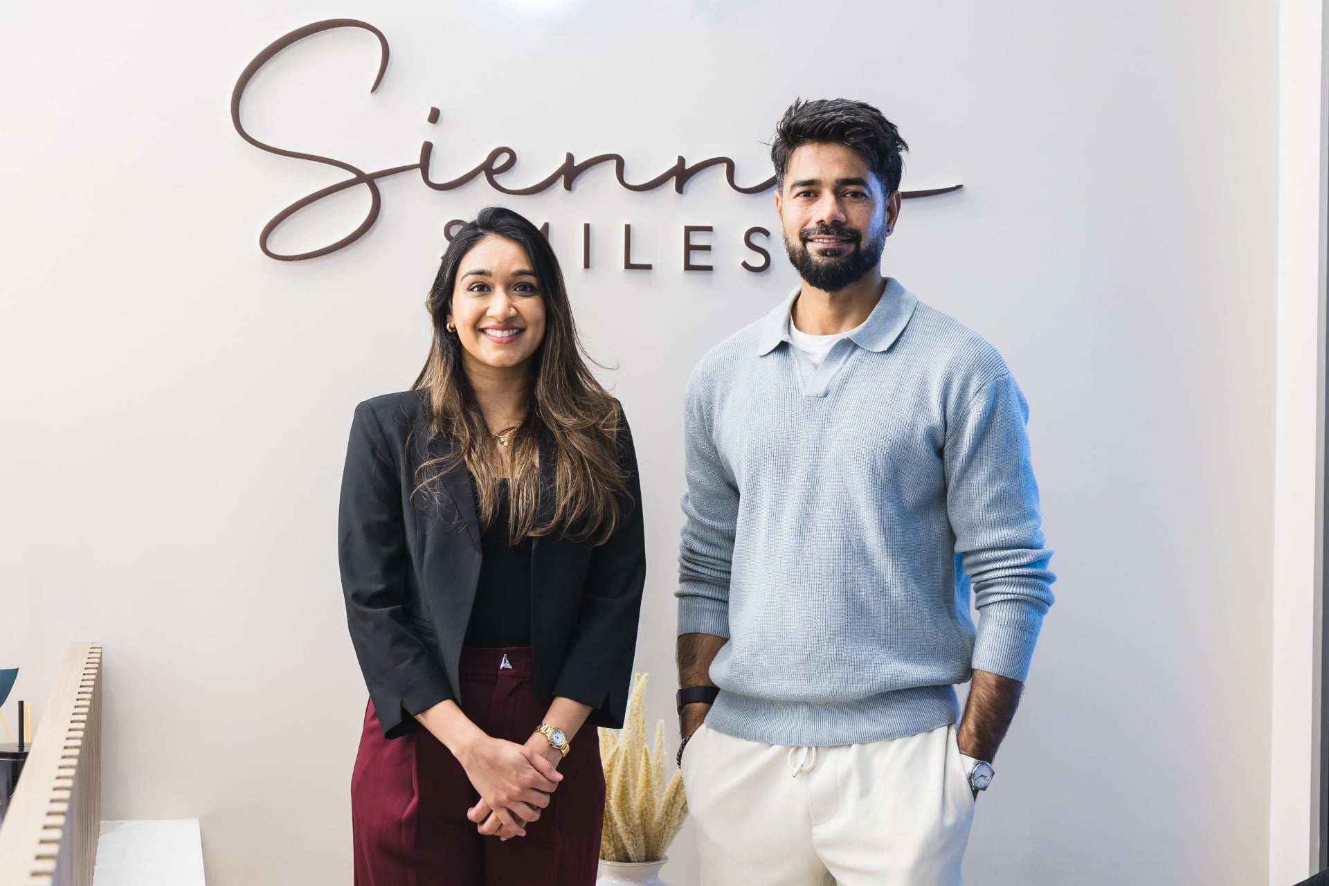 Sienna Smiles dental practice interior in Hilbert